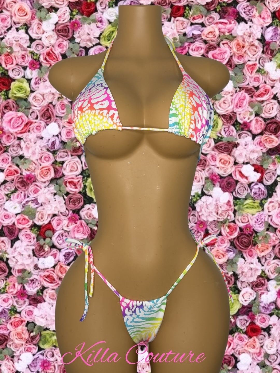 Rainbow Safari Glow Swimsuit