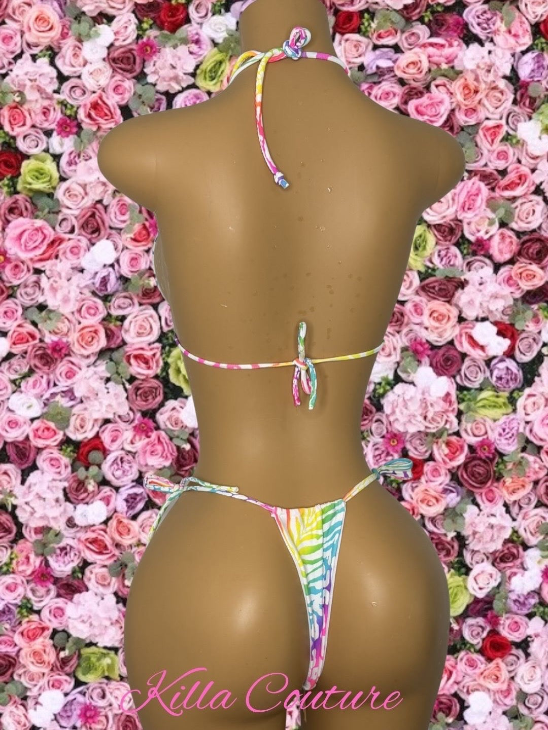 Rainbow Safari Glow Swimsuit
