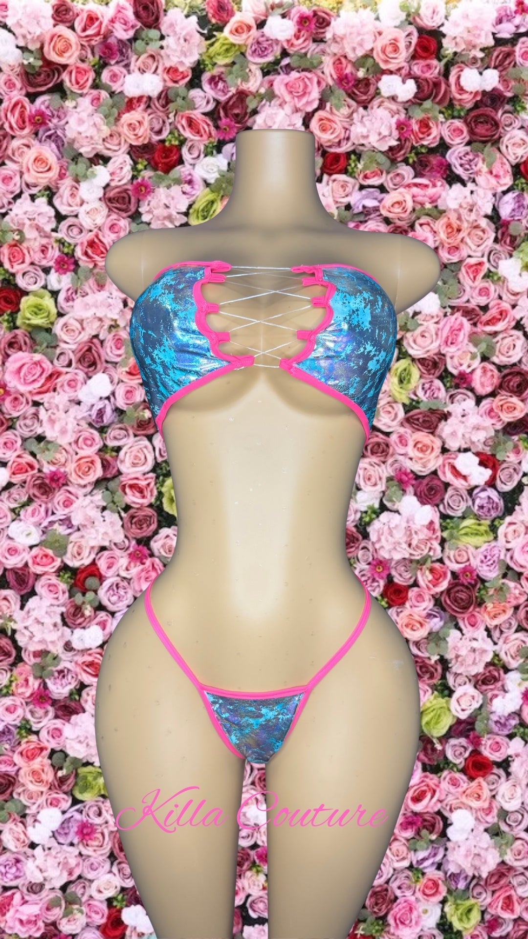 UV Reactive Two Piece Bikini