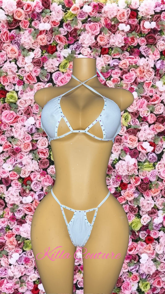 Two Piece Open Face Bikini